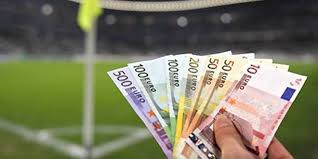 billets euros terrain de foot